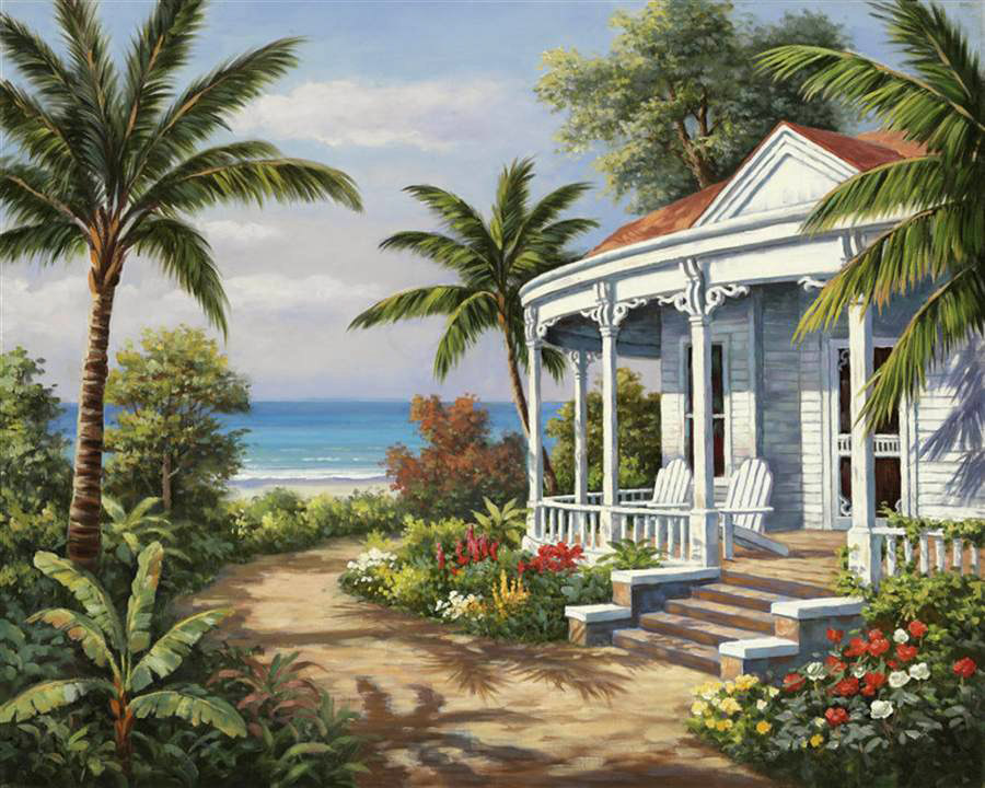 Sung Kim Summer House II painting anysize 50 off Summer House II